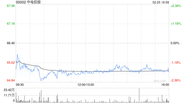 花旗：维持中电控股“买入”评级 降目标价至78港元  第1张